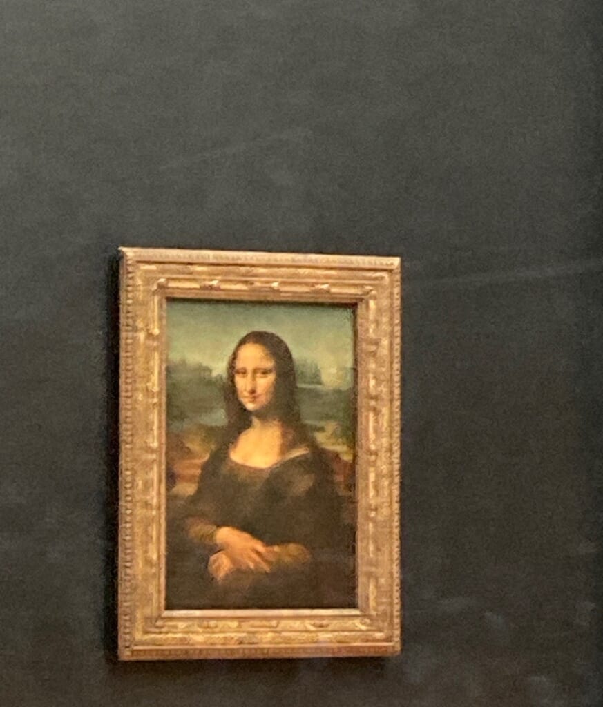 ルーヴル美術館のモナ・リザ